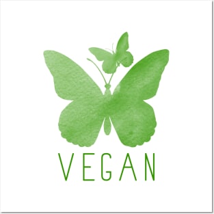 Vegan clothing and accessories Posters and Art